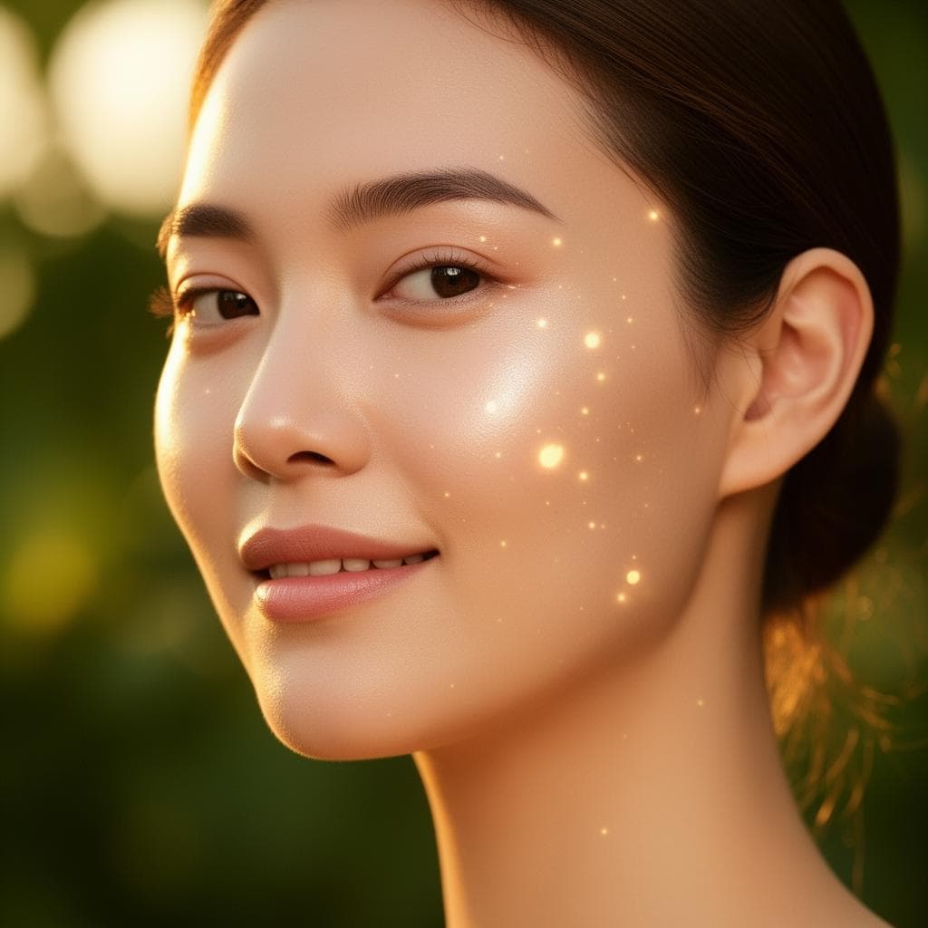 Radiant healthy skin